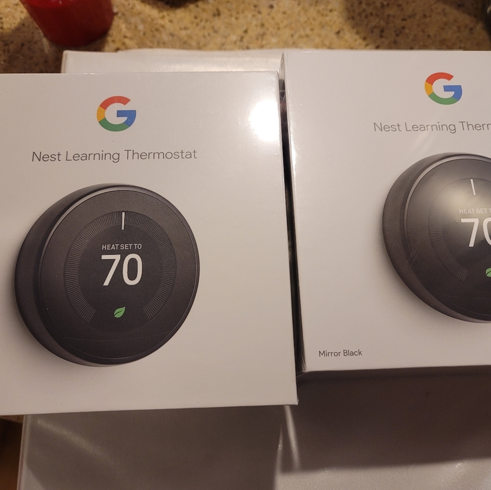 Brand New Google Nest Learning Thermostat - Picture 2 of 3